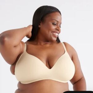Knix WingWoman Contour Bra‎ Nude Size 7 NWT and in packaging